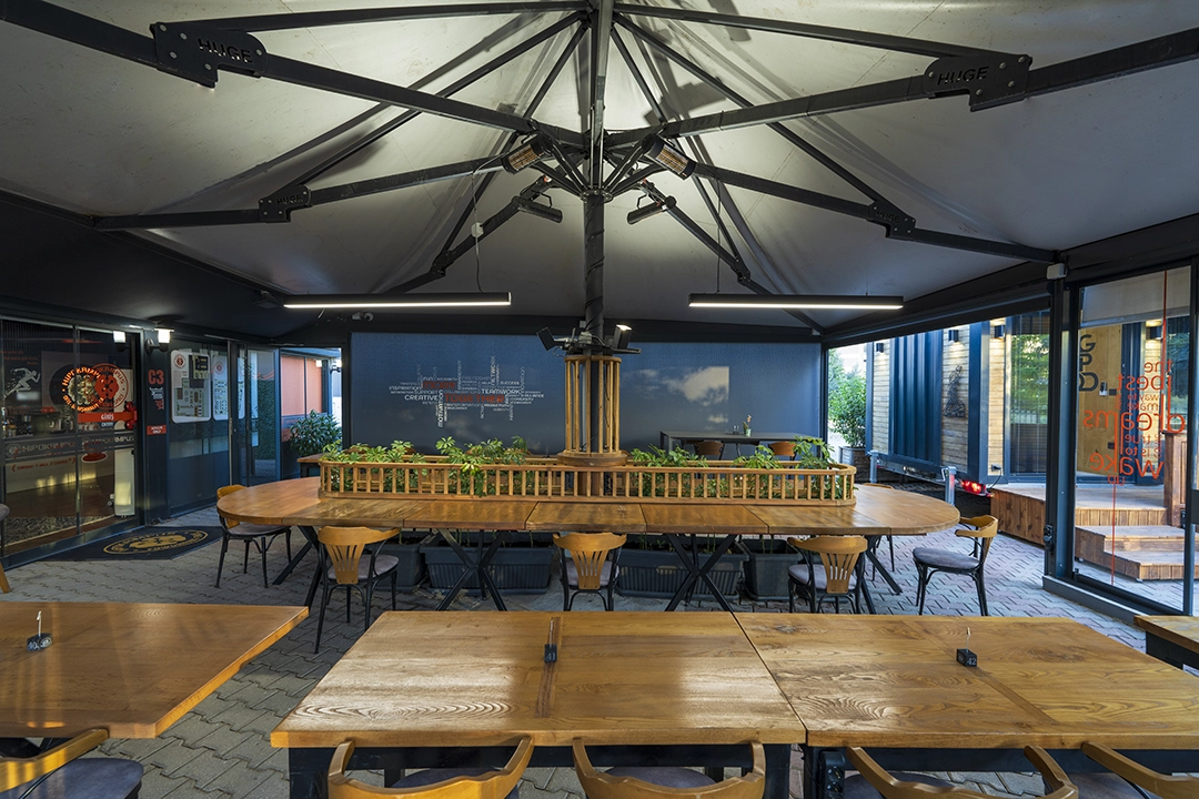 Fethiye Hipocampus'ta, bahçe manzarası eşliğinde coworking alanında işlerinizi büyütün, başarıya ulaşın!