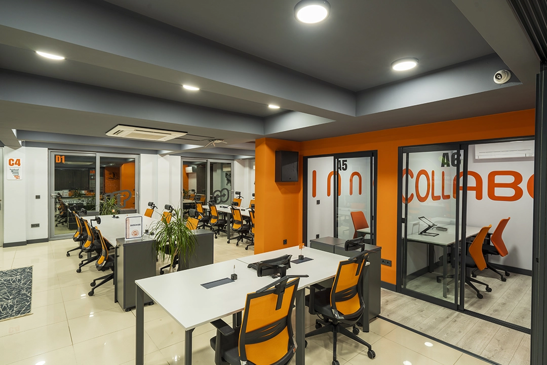 Fethiye Hipokampüs'te eşsiz coworking alanı! Ofisinizde iş birliği ve verimlilik artın!<