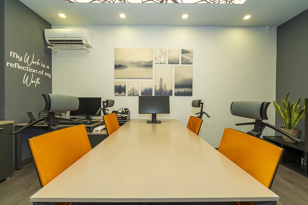Fethiye Hipokampus'ta A4'te sanal ofis için toplantı odası; iş görüşmeleriniz için ideal!